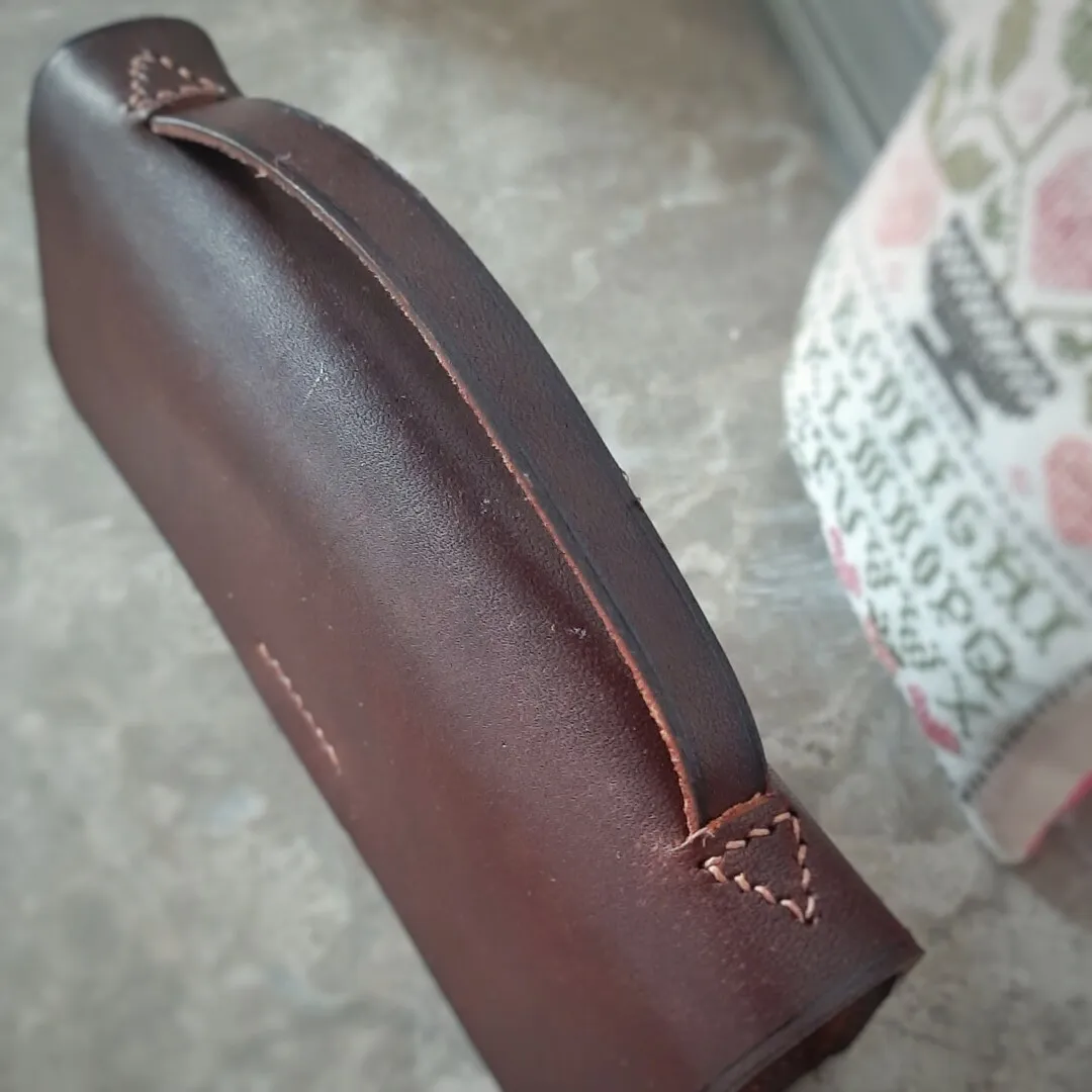 Atelier Anne R Amore petite pochette cuir irisé