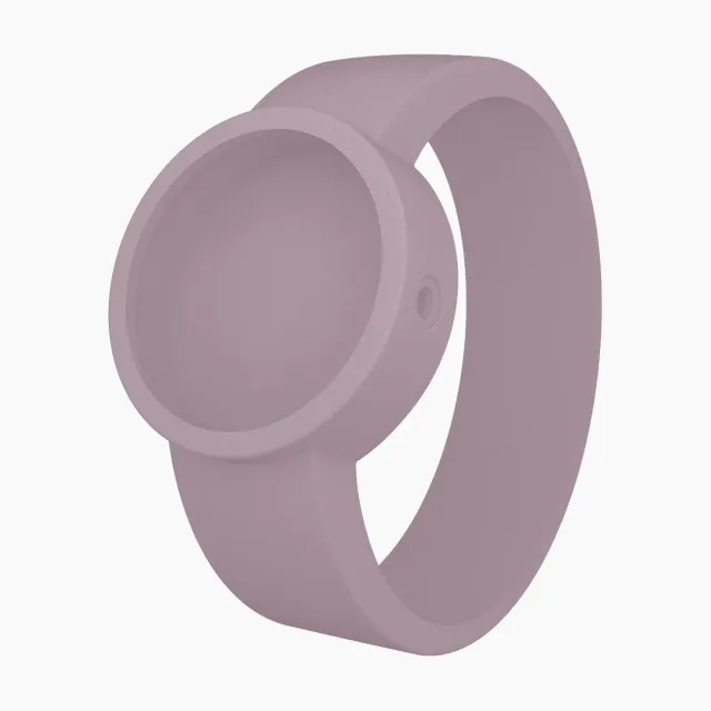 O bag O clock great bracelet silicone violet pastel