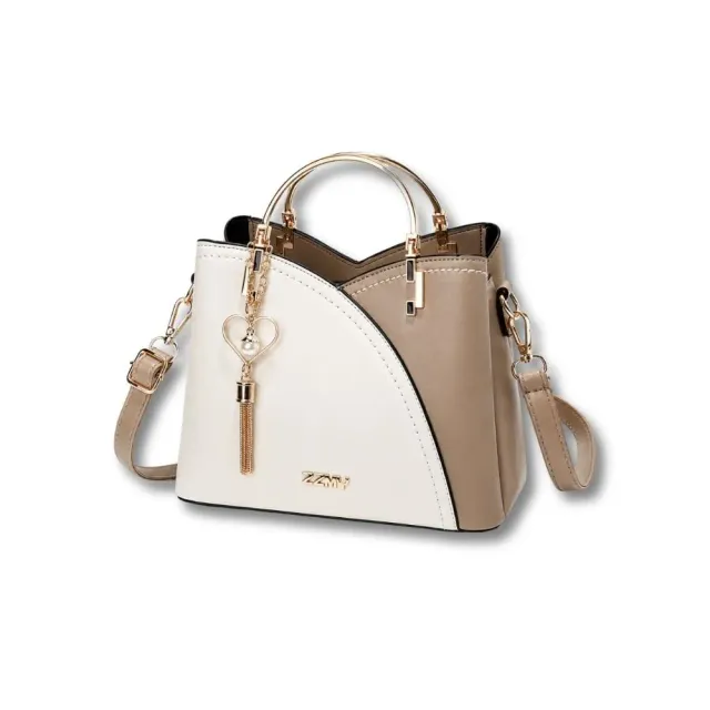 Maison Sacoches Alix sac à main cuir Camel chic