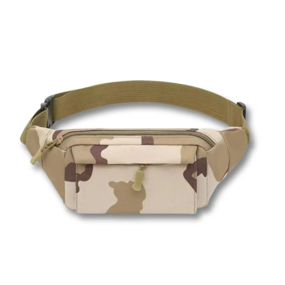 Maison Sacoches Adar petite banane militaire nylon kaki