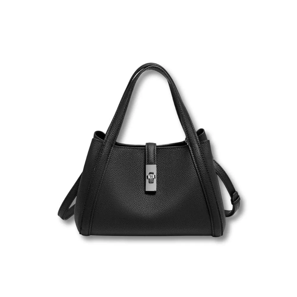 Maison Sacoches Seraphine sac à main cuir blanc véritable
