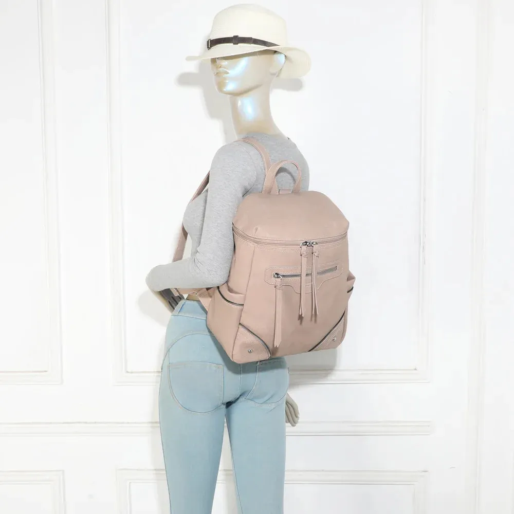Gallantry Paris Le Gabin sac à dos taupe vegan