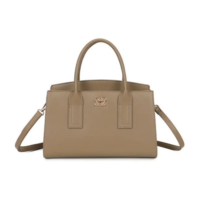 Gallantry La Déliane sac à main taupe lisse