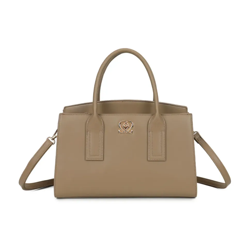 Gallantry La Déliane sac à main taupe lisse