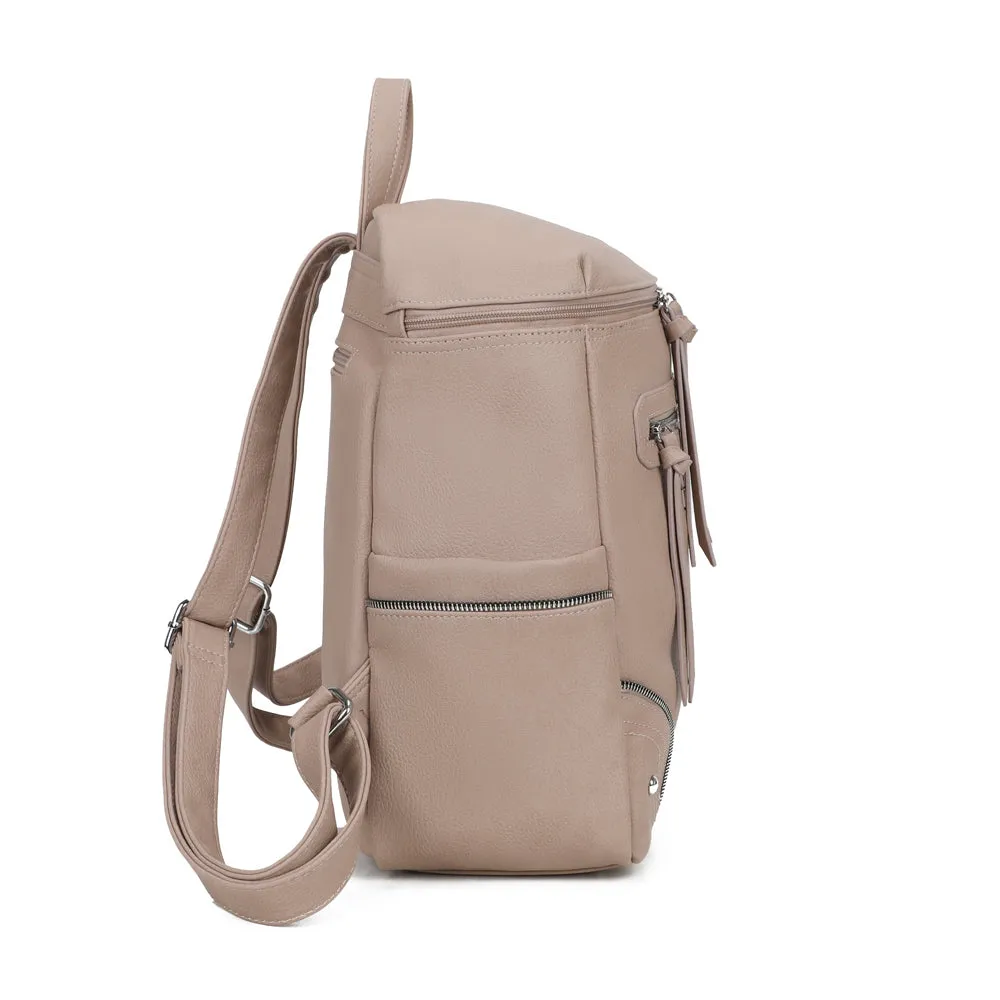 Gallantry Paris Le Gabin sac à dos taupe vegan