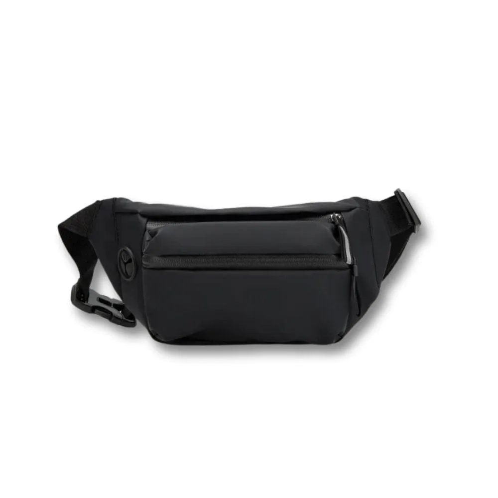 Maison Sacoches Rovan sacoche banane nylon noir voyage