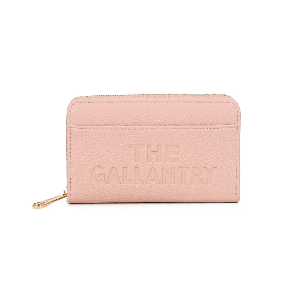 Gallantry Paris Le Précieux portefeuille noir zippé compact