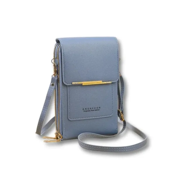 Maison Sacoches Orelia mini sac téléphone marron