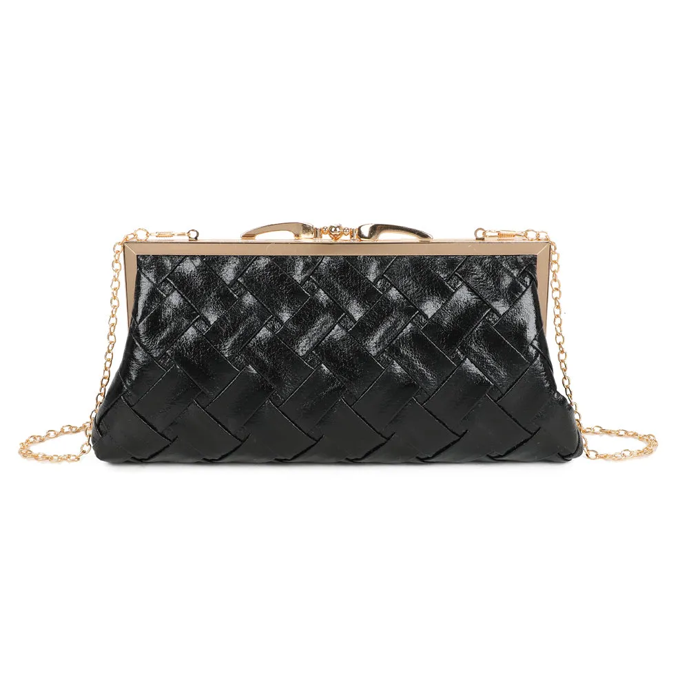 Gallantry Paris Shine pochette soirée noir