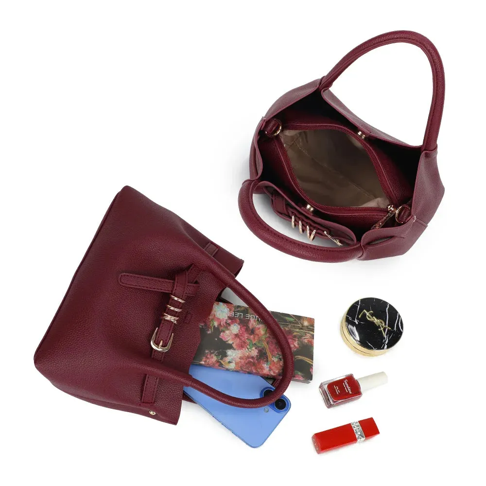 Gallantry Paris La Séraphine sac à main bordeaux
