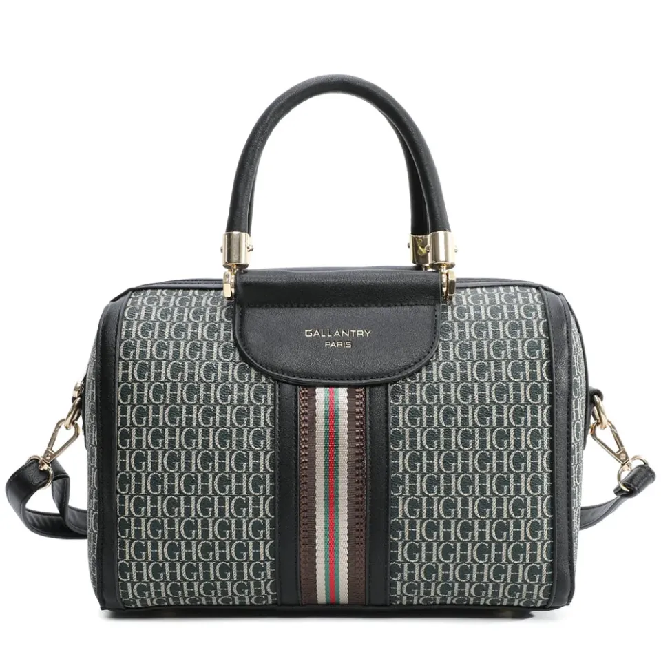 Gallantry Paris Arvello sac bowling noir monogramme