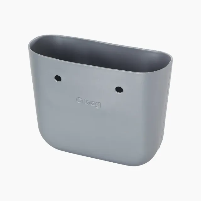 O bag coque Silver argent effet métallisé