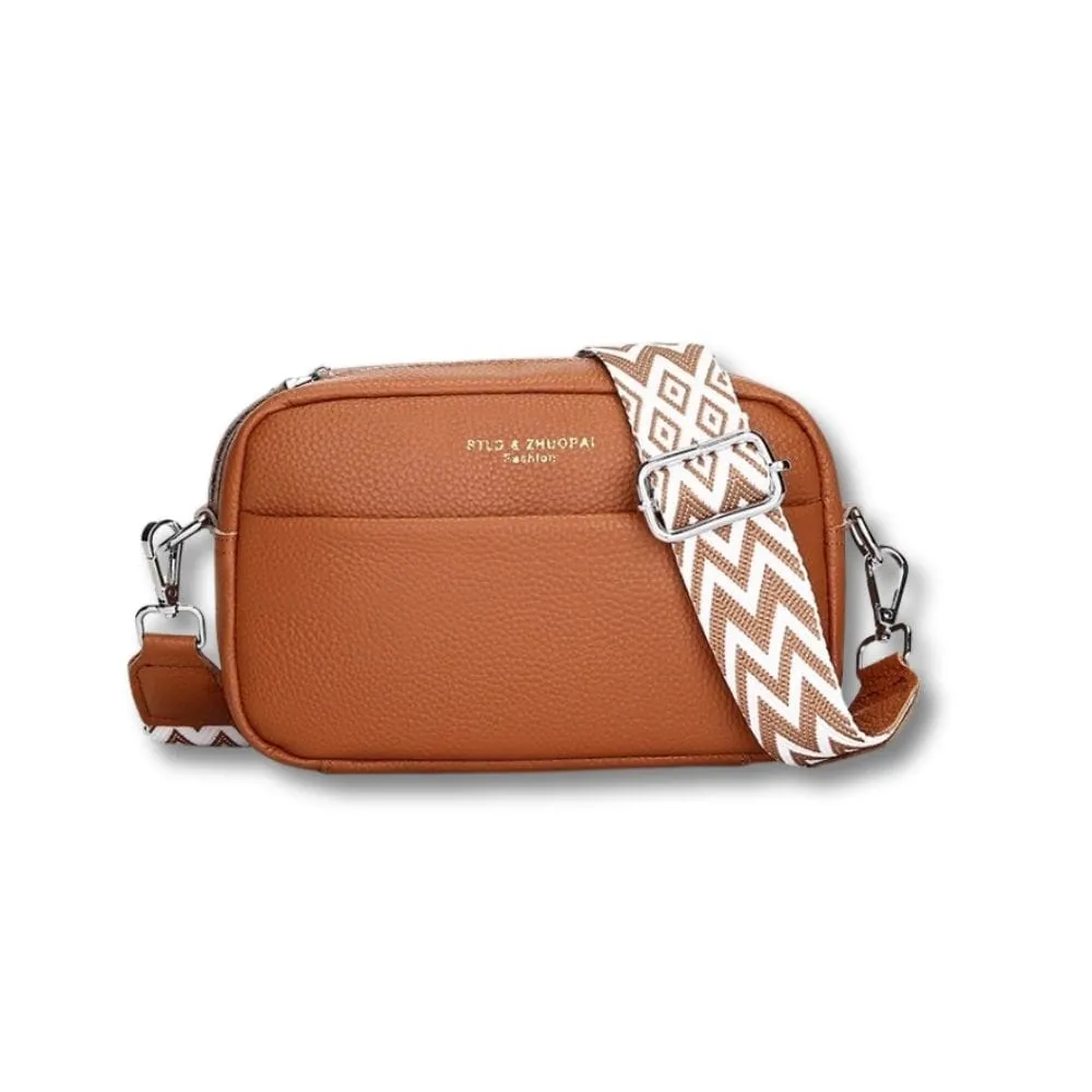 Maison Sacoches Anna petit sac à main femme marron cuir