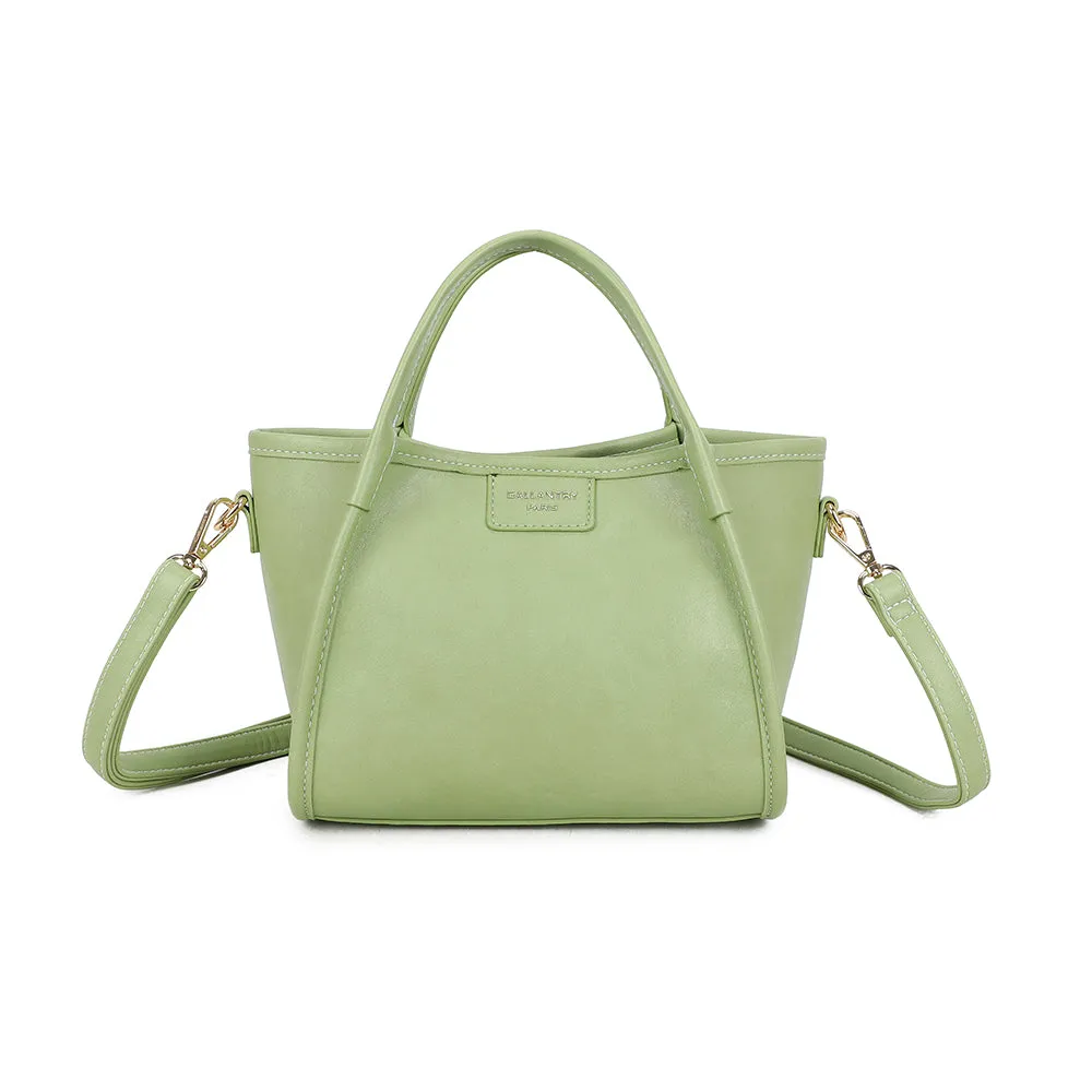 Gallantry Paris City Pop Sac à main Jaune compact zippé