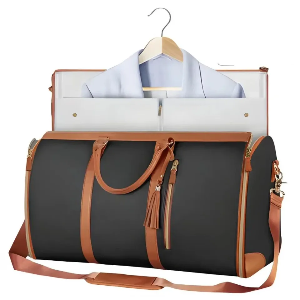 Mon Sacoche Sac de Voyage Pliable Grande Capacité beige