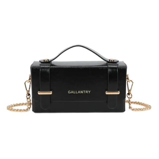 Gallantry Boxy mini sac Vert Foncé chaîne
