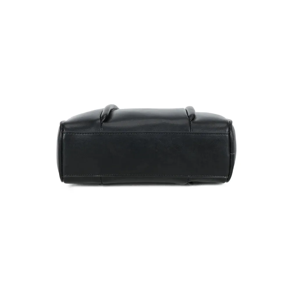 Gallantry Paris Pauline petit sac bowling noir lisse
