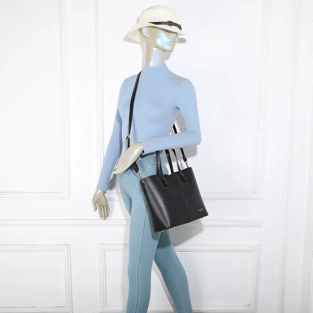 Gallantry Paris Modern Lady sac à main structuré noir