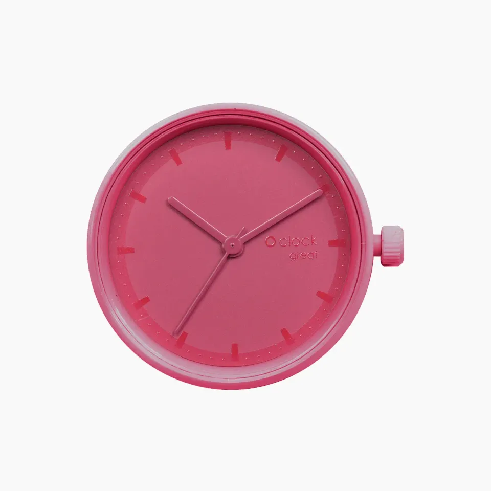O bag O Clock Great cadran sangria émail