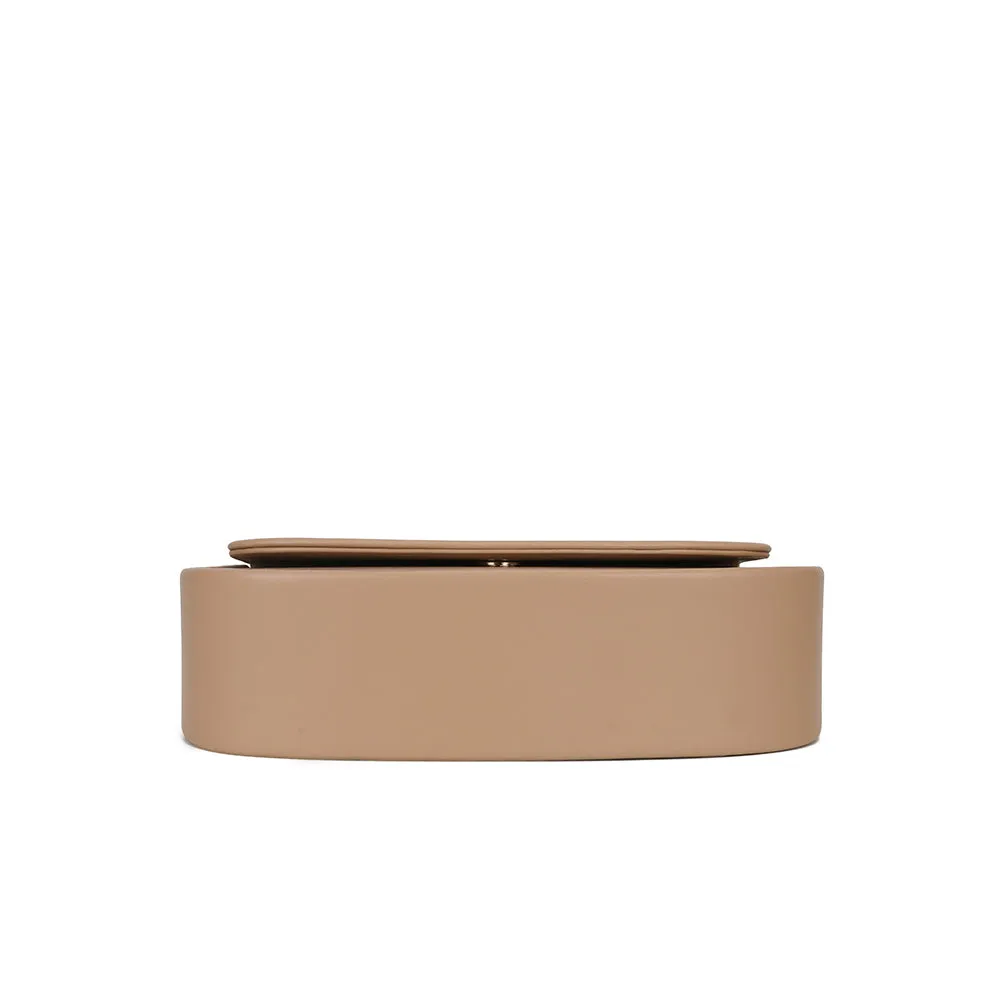 Gallantry Paris La Solyra sac à main rabat Taupe compact