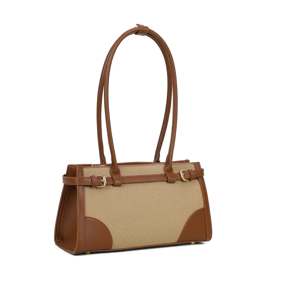 Gallantry Paris Amarante sac épaule taupe foncé