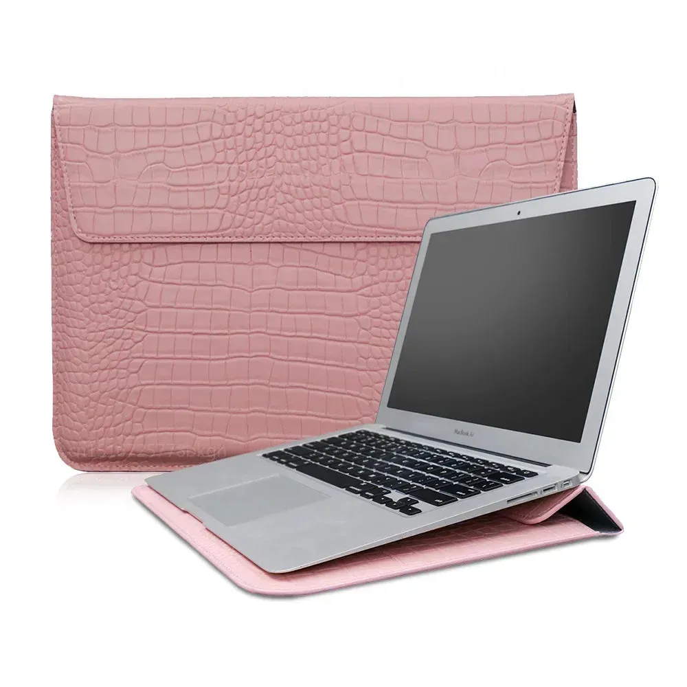 Mon Sacoche Crocodile pochette ordinateur vert 13-14,2 pouces