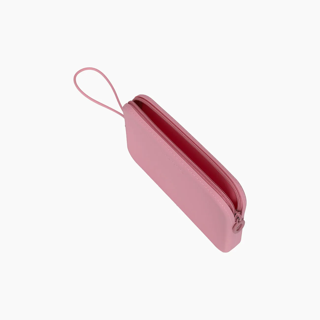 O bag Fiesta pochette silicone blush zippée