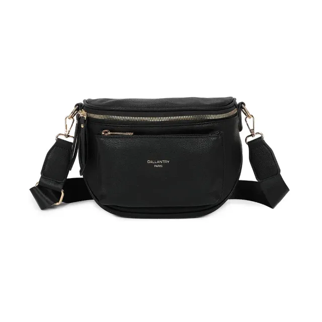 Gallantry Paris Glamour sac banane simili noir