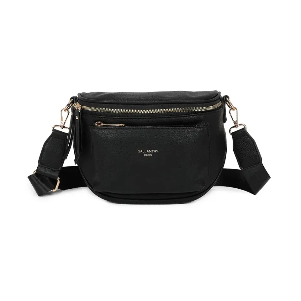 Gallantry Paris Glamour sac banane simili noir