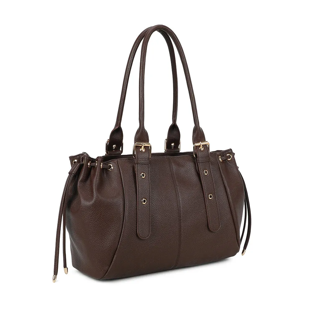 Gallantry Le Saint-Honoré sac cabas Coffee grand