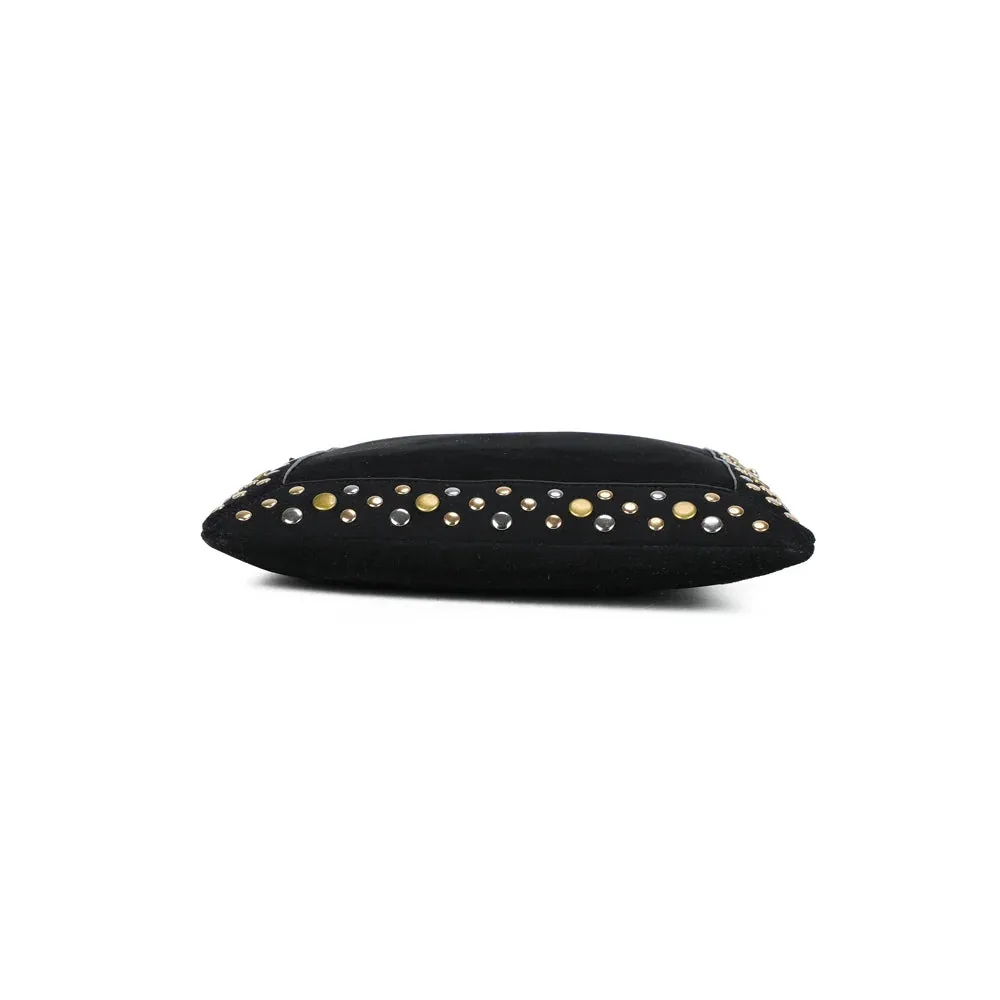 Gallantry Velia sac bandoulière noir à clous