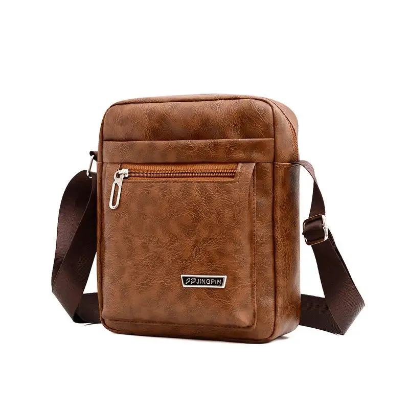 Mon Sacoche Multi Poches Sacoche Cuir Marron