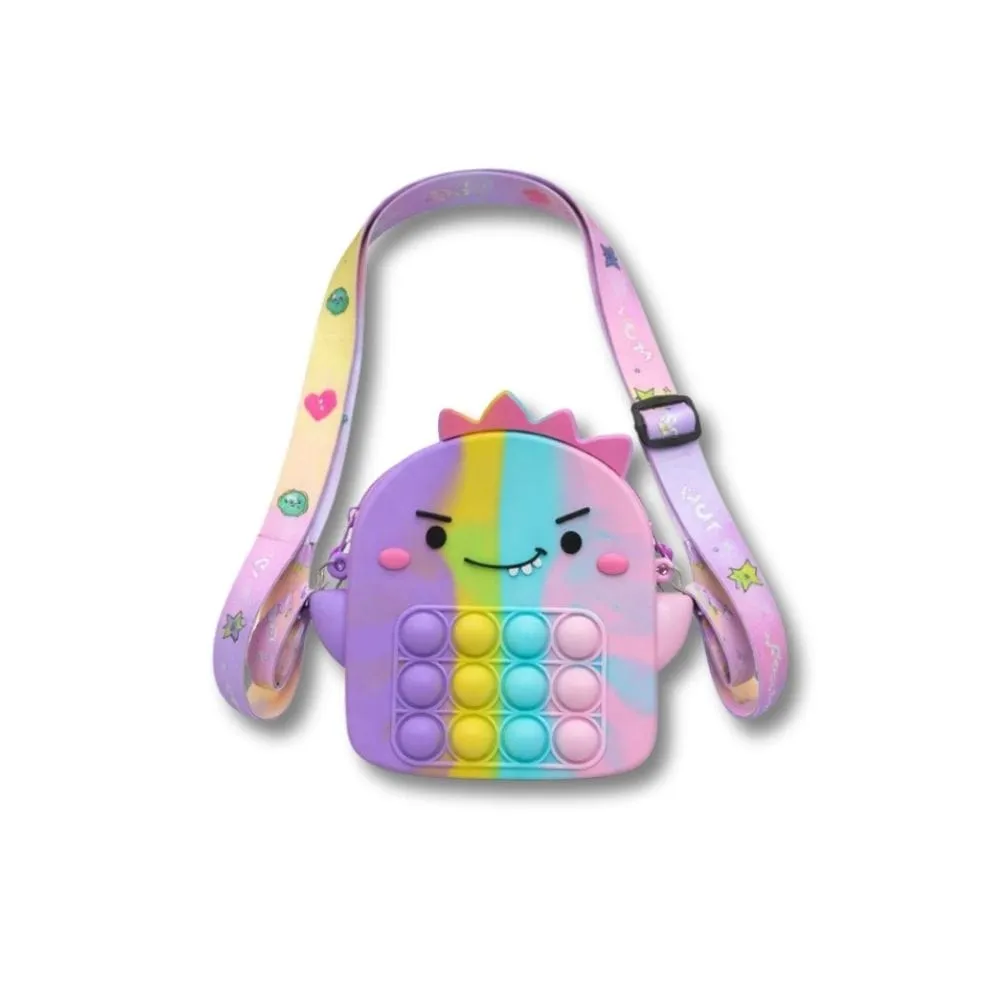 Maison Sacoches Nouna petit sac pop it dragon silicone