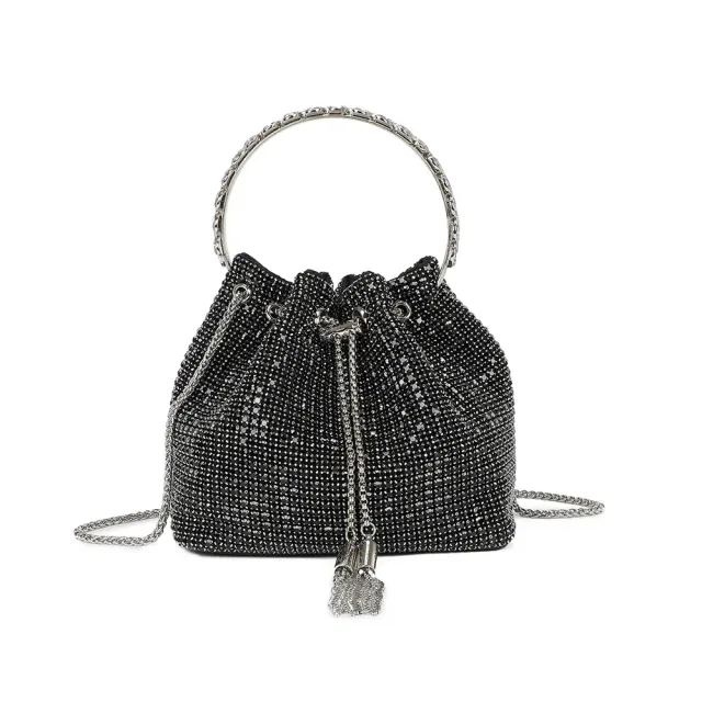Gallantry Paris Wendy Sac Seau Strass Noir soirée