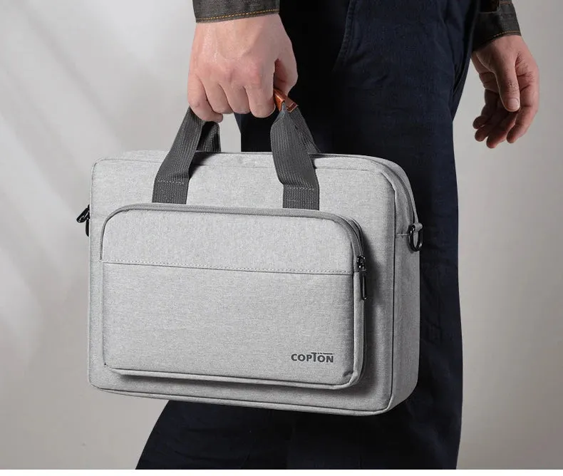 Mon Sacoche Sacoche Ordinateur Homme Gris Foncé 15-16 Pouces
