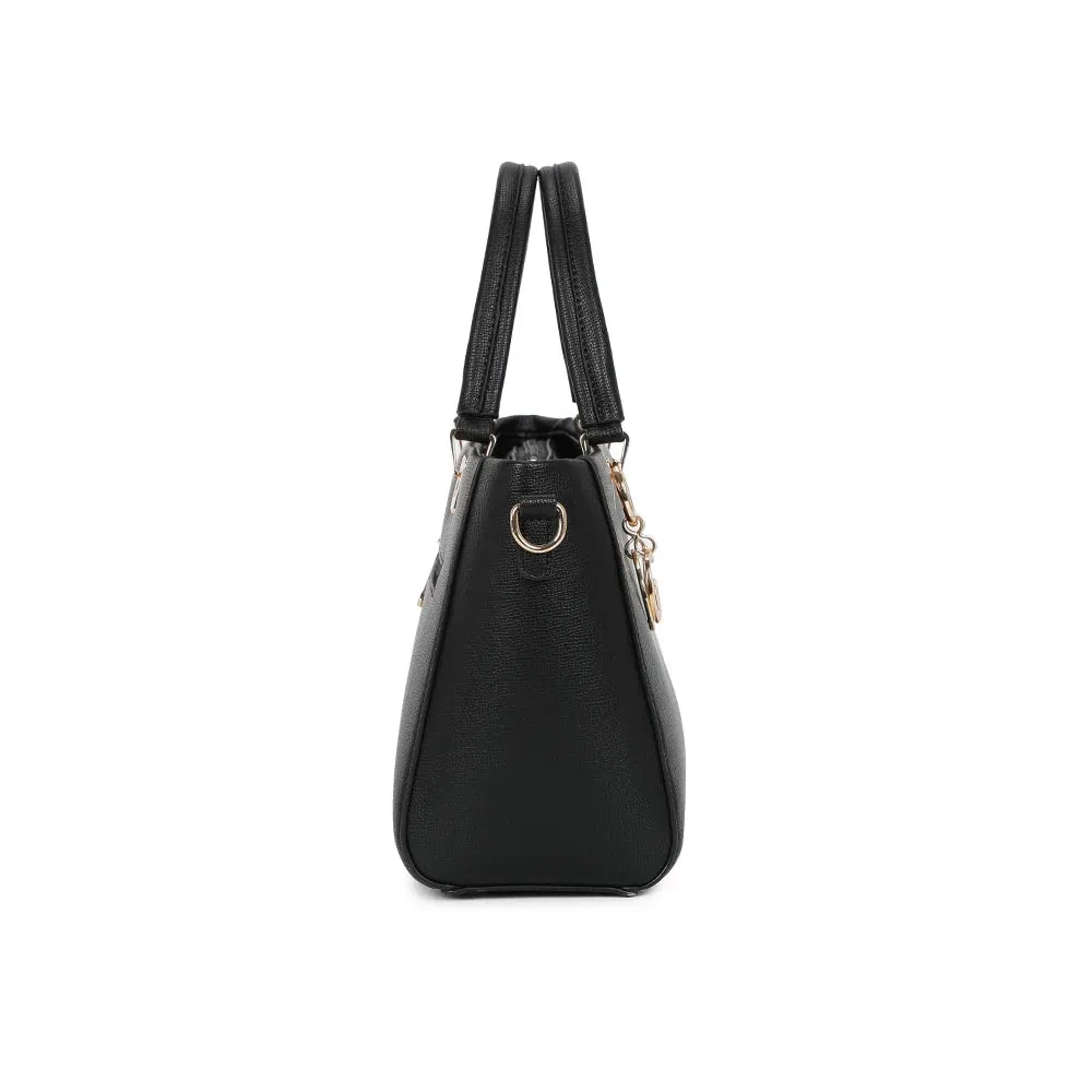 Gallantry Élancia sac à main noir façon saffiano