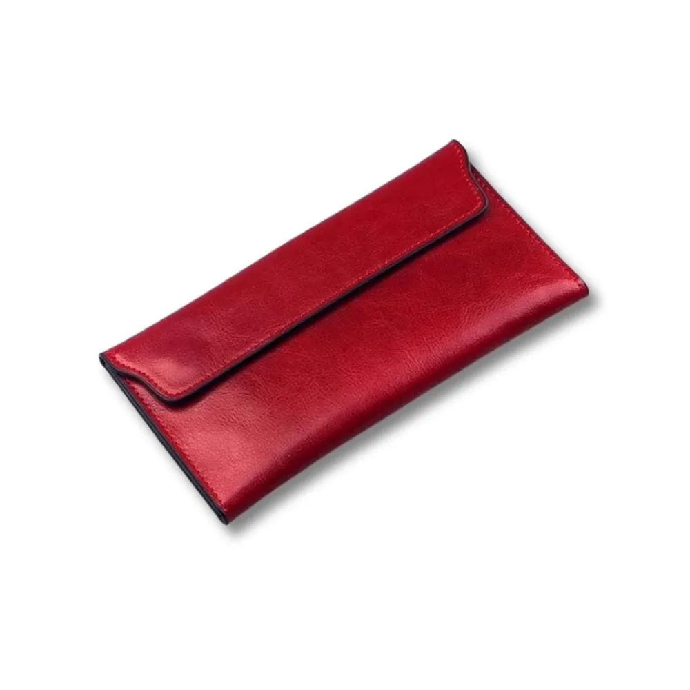 Maison Sacoches Véra pochette femme or cuir véritable