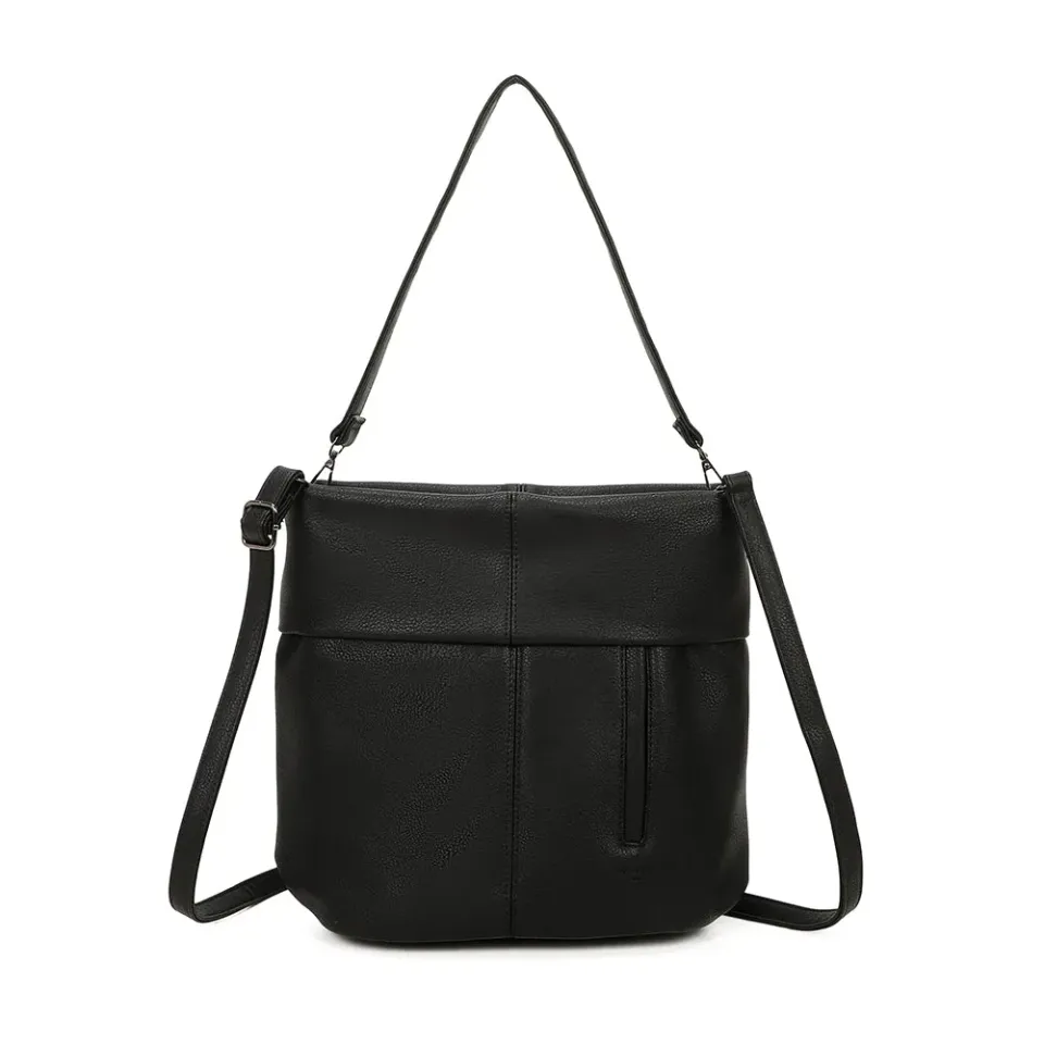 Gallantry Le Tote Chic sac main noir arrondi