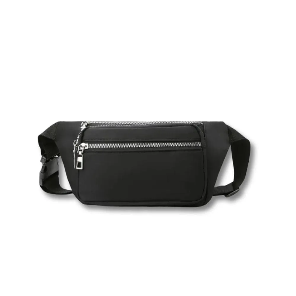 Naya banane bandoulière tissu femme noire