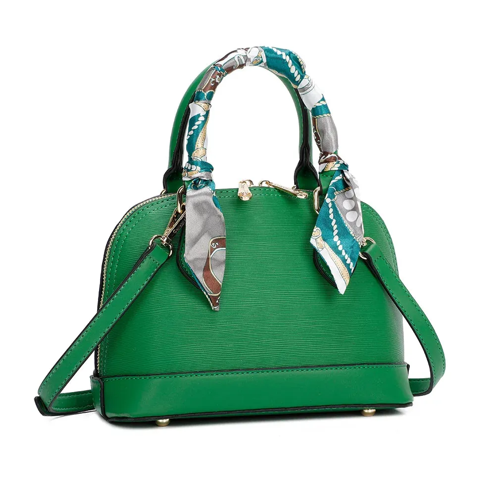 Gallantry Paris La Marlowe petit sac Coffee à foulard