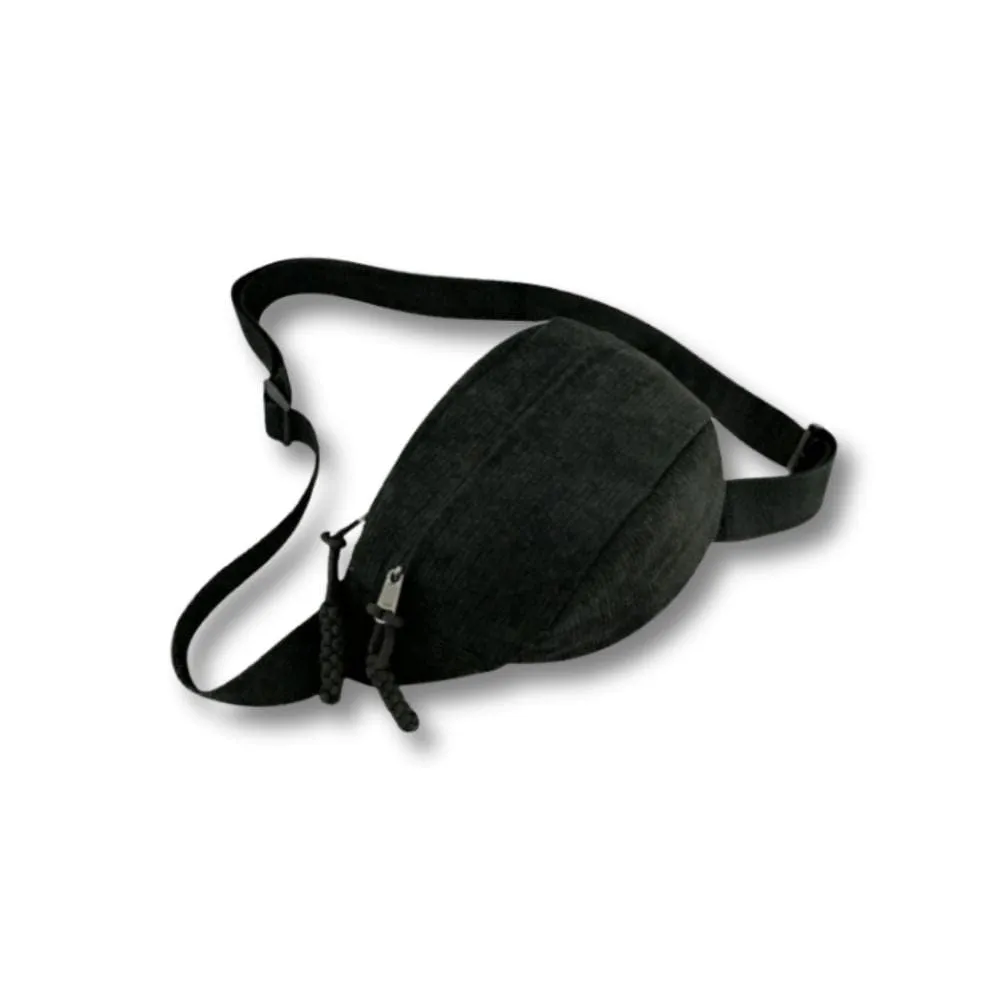 Maison Sacoches Éline sac bandoulière velours marron