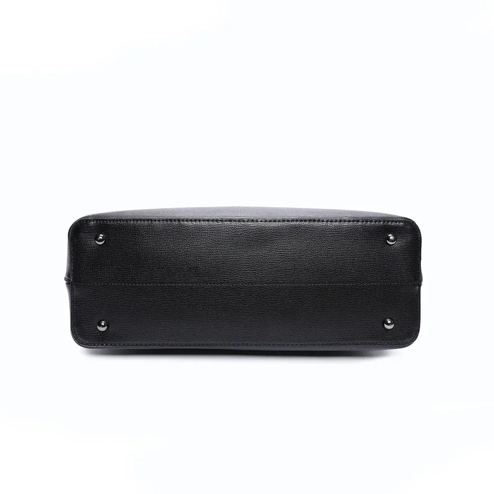 Gallantry La Raffiné cabas Coffee pochette grainé