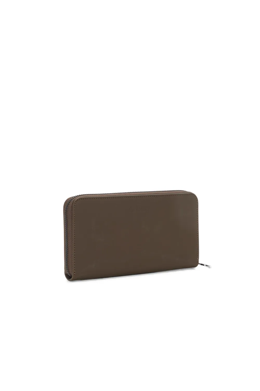 O bag O Wally Mughetto portefeuille chocolat zippé