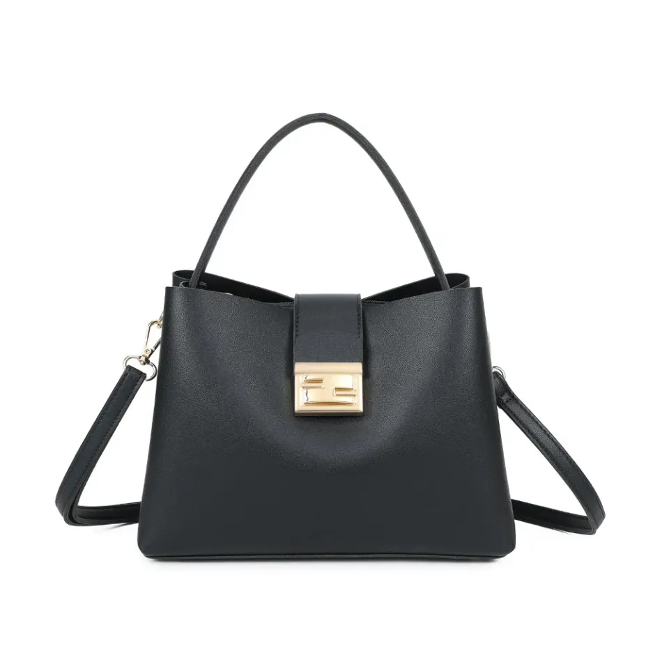 Gallantry Paris La Astoria sac à main bandoulière noir vegan
