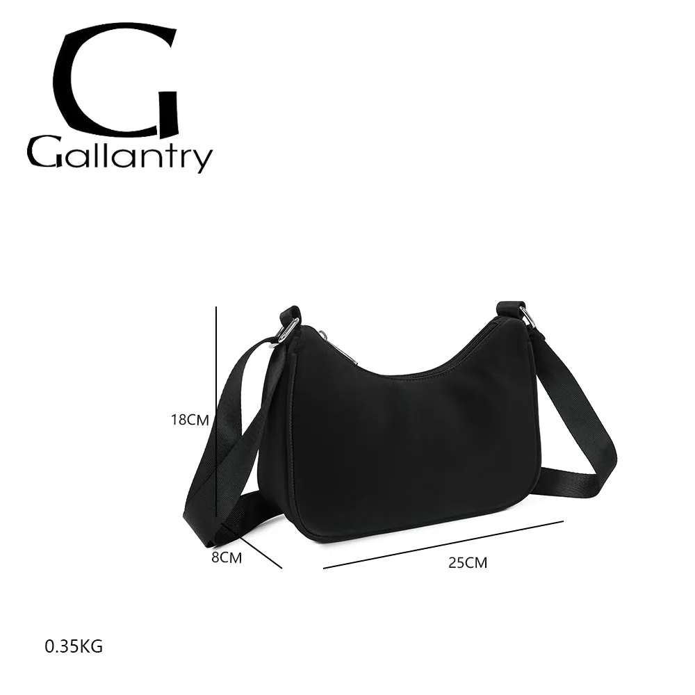 Gallantry Paris Redy sac bandoulière noir léger