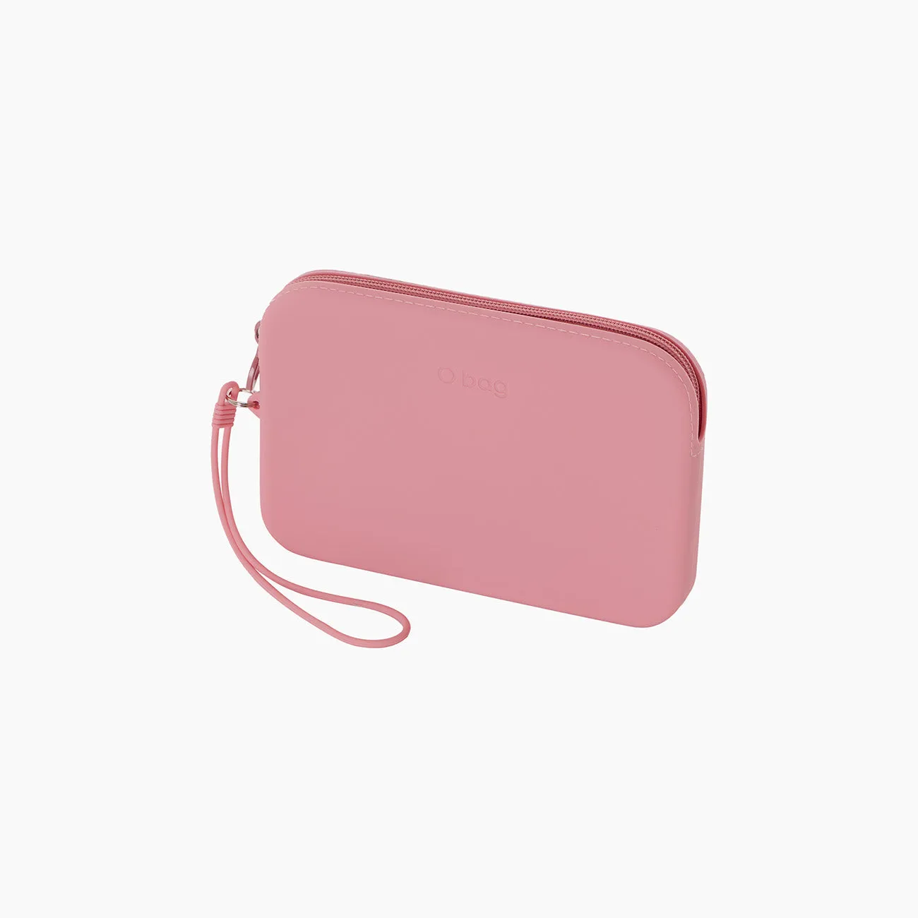 O bag Fiesta pochette silicone blush zippée