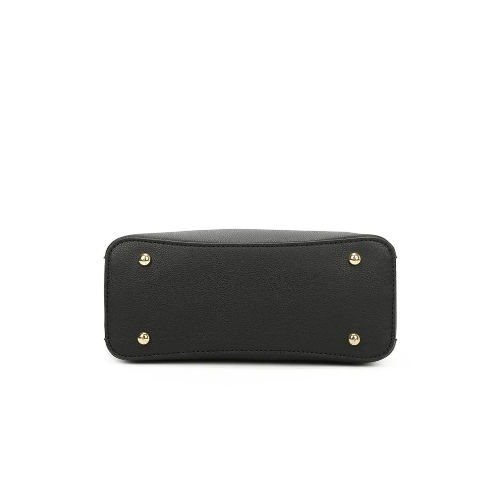 Gallantry Vérita sac à main Noir grainé