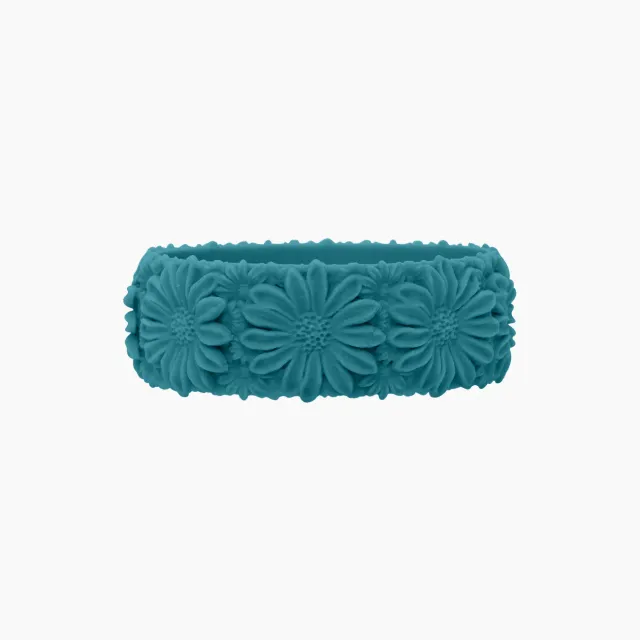 O bracelet Daisy Big bracelet silicone ottanio