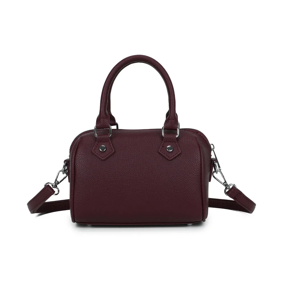 Gallantry Paris Le Orsini petit sac bordeaux grainé