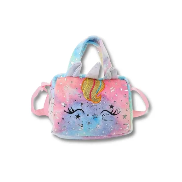 Maison Sacoches Uniko sac à main enfant violet licorne